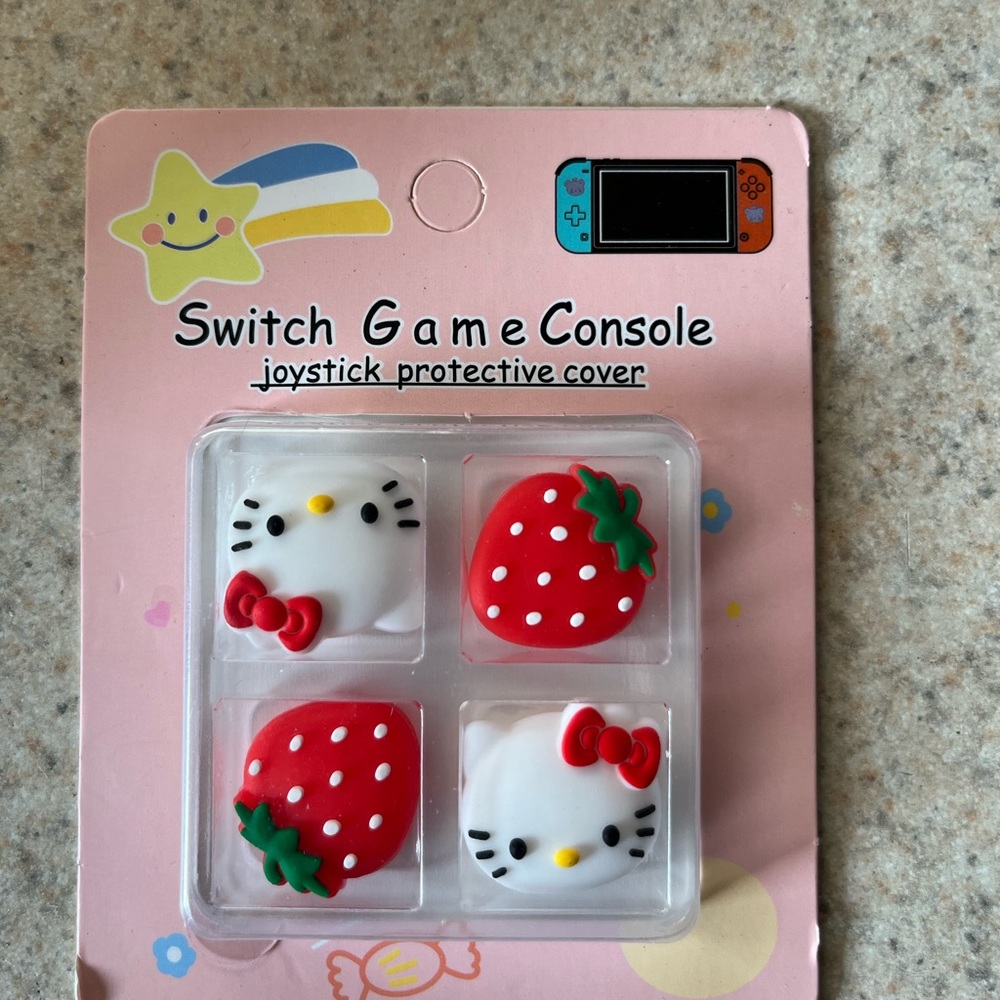 Brand new hello kitty switch grips